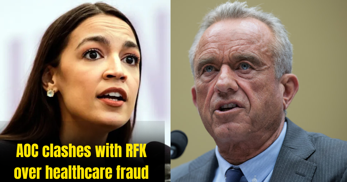 AOC clashes with RFK over healthcare fraud
